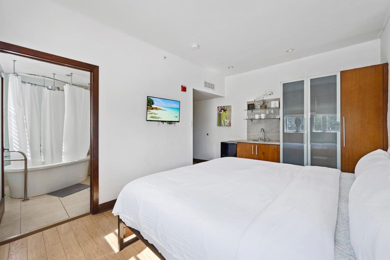 Ocean Drive Apartments With Rooftop Pool, South Beach, Miami Miami Beach Eksteriør bilde