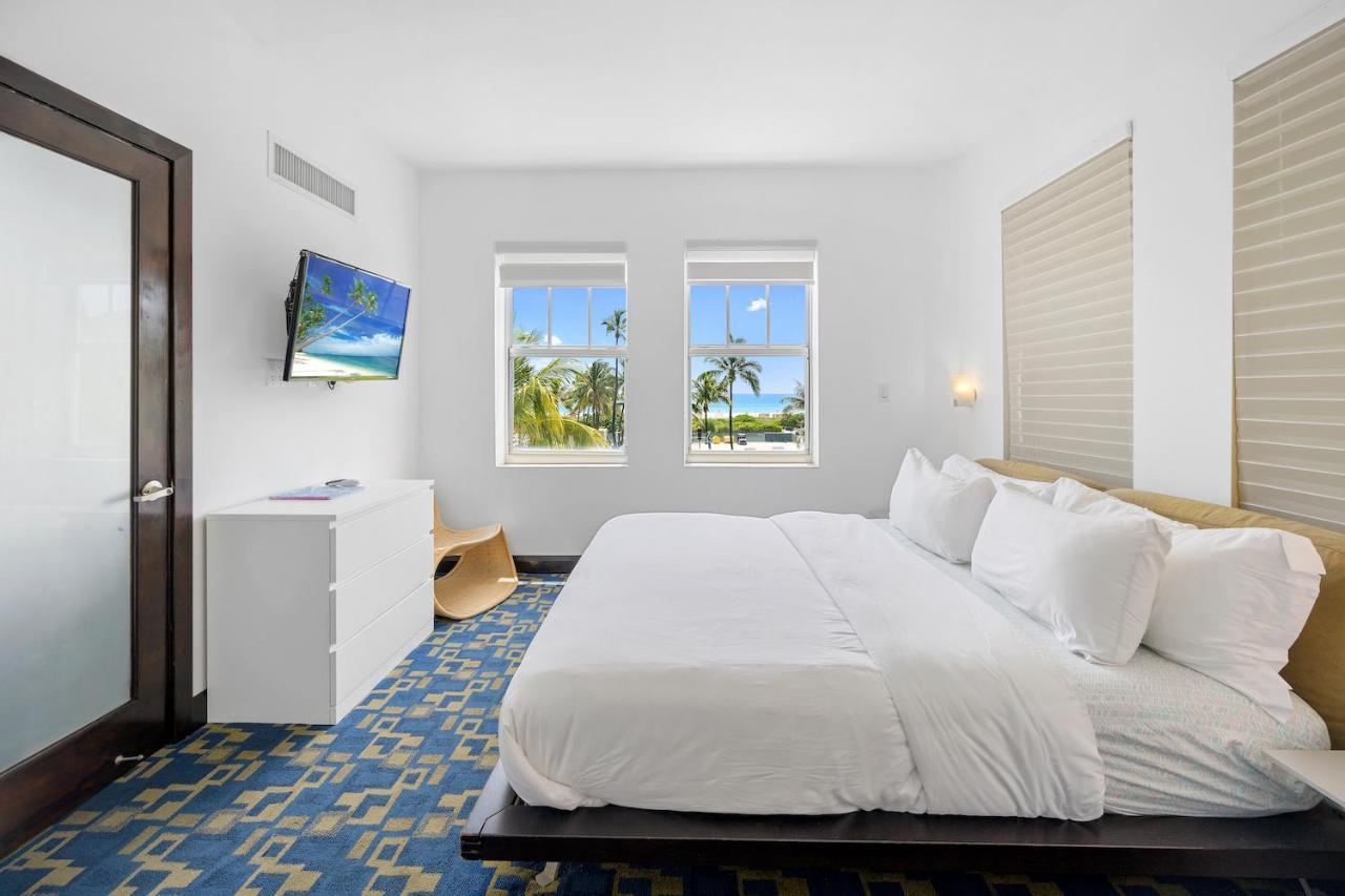 Ocean Drive Apartments With Rooftop Pool, South Beach, Miami Miami Beach Eksteriør bilde